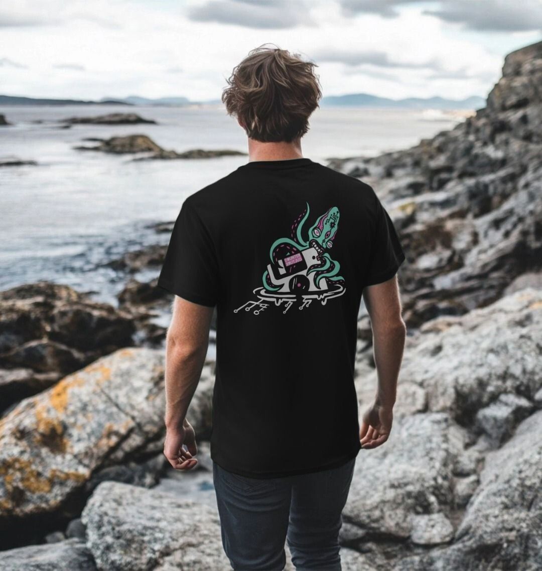 Get Kraken Organic Tee (Black)